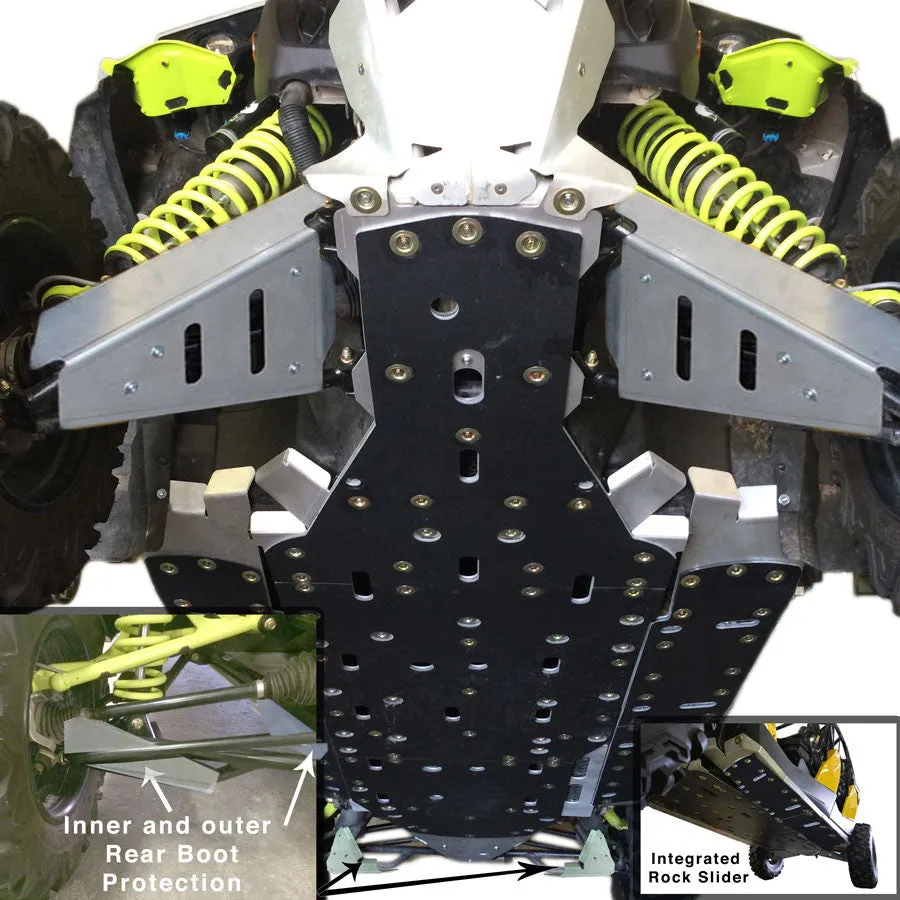 Complete Skid Plate Set  |  Can-Am Maverick MAX X-DS Turbo