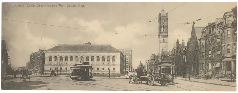 Copley Square Streetcars