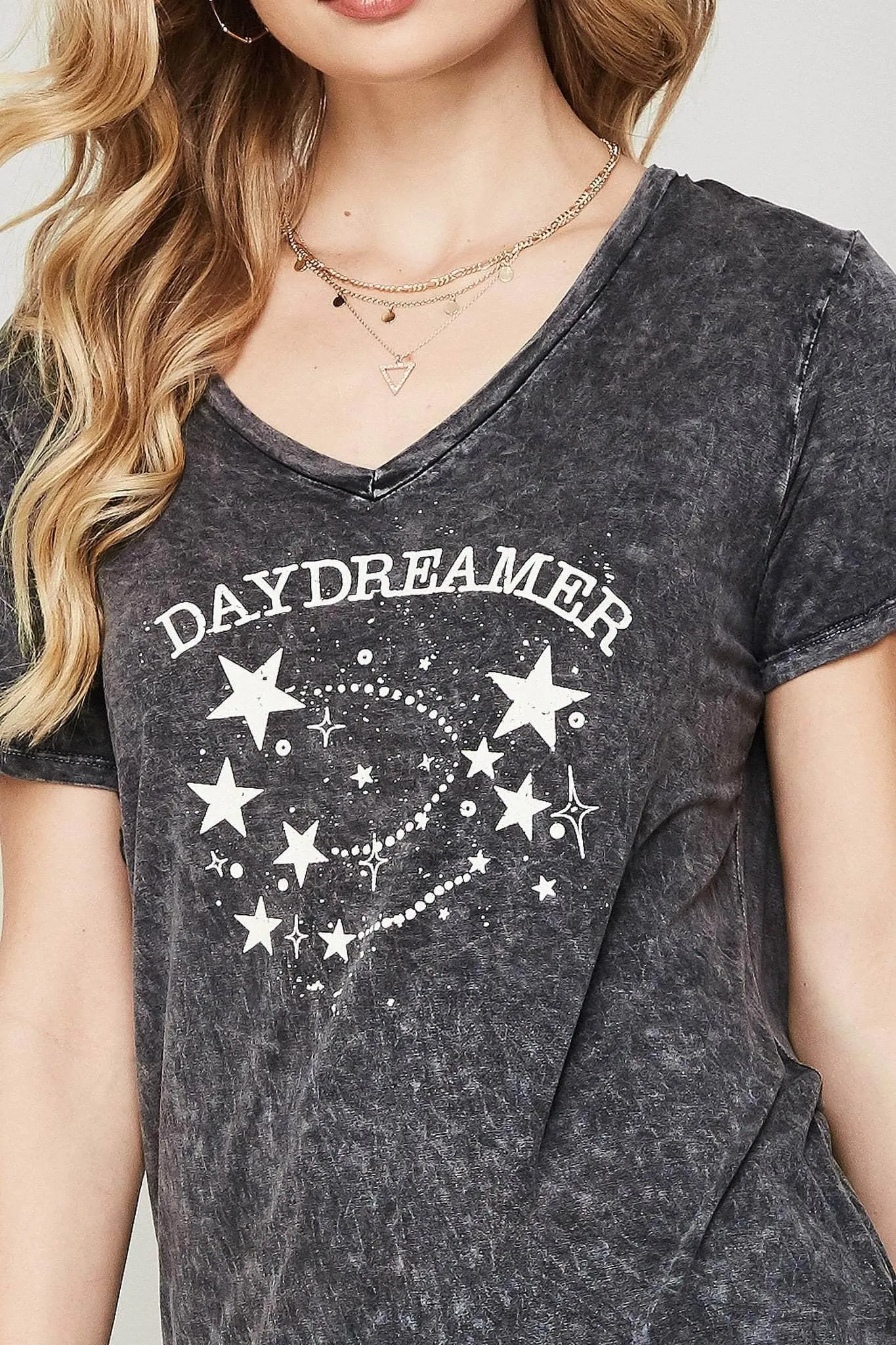 Daydreamer Stone-Washed Vintage Graphic Tee