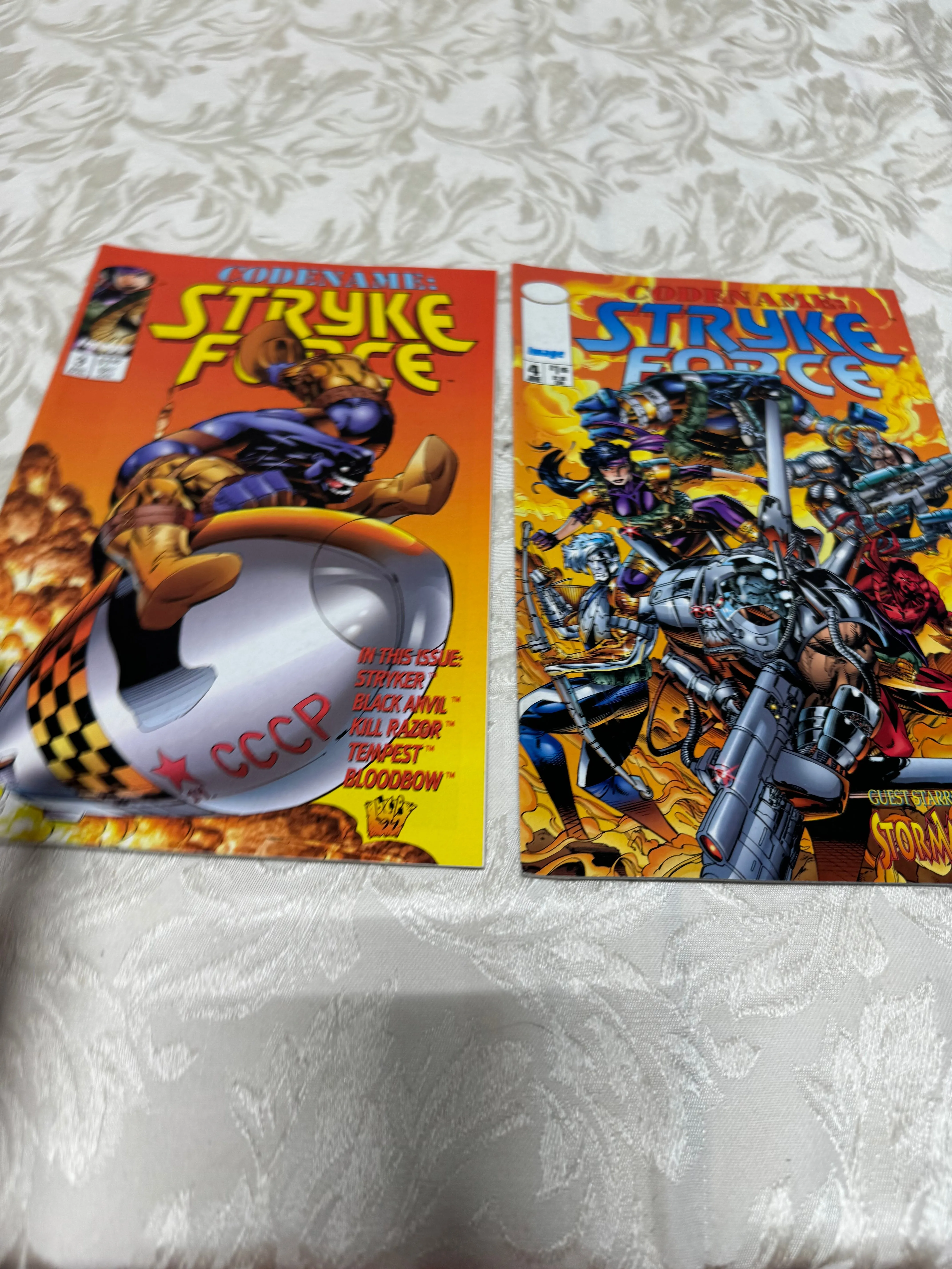 (DD) Lot of 15 Stryke Force & Cyber Force Comics