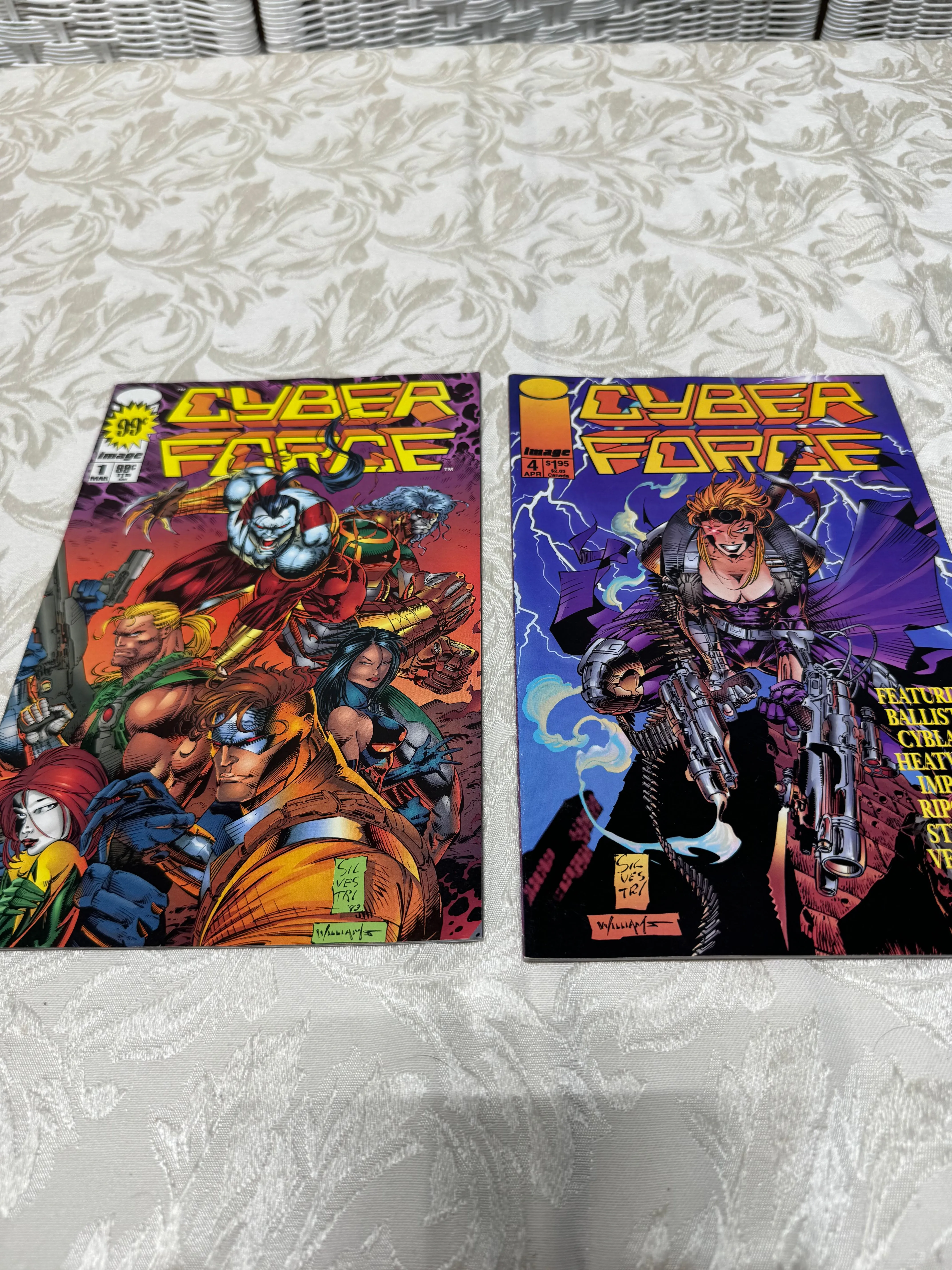 (DD) Lot of 15 Stryke Force & Cyber Force Comics