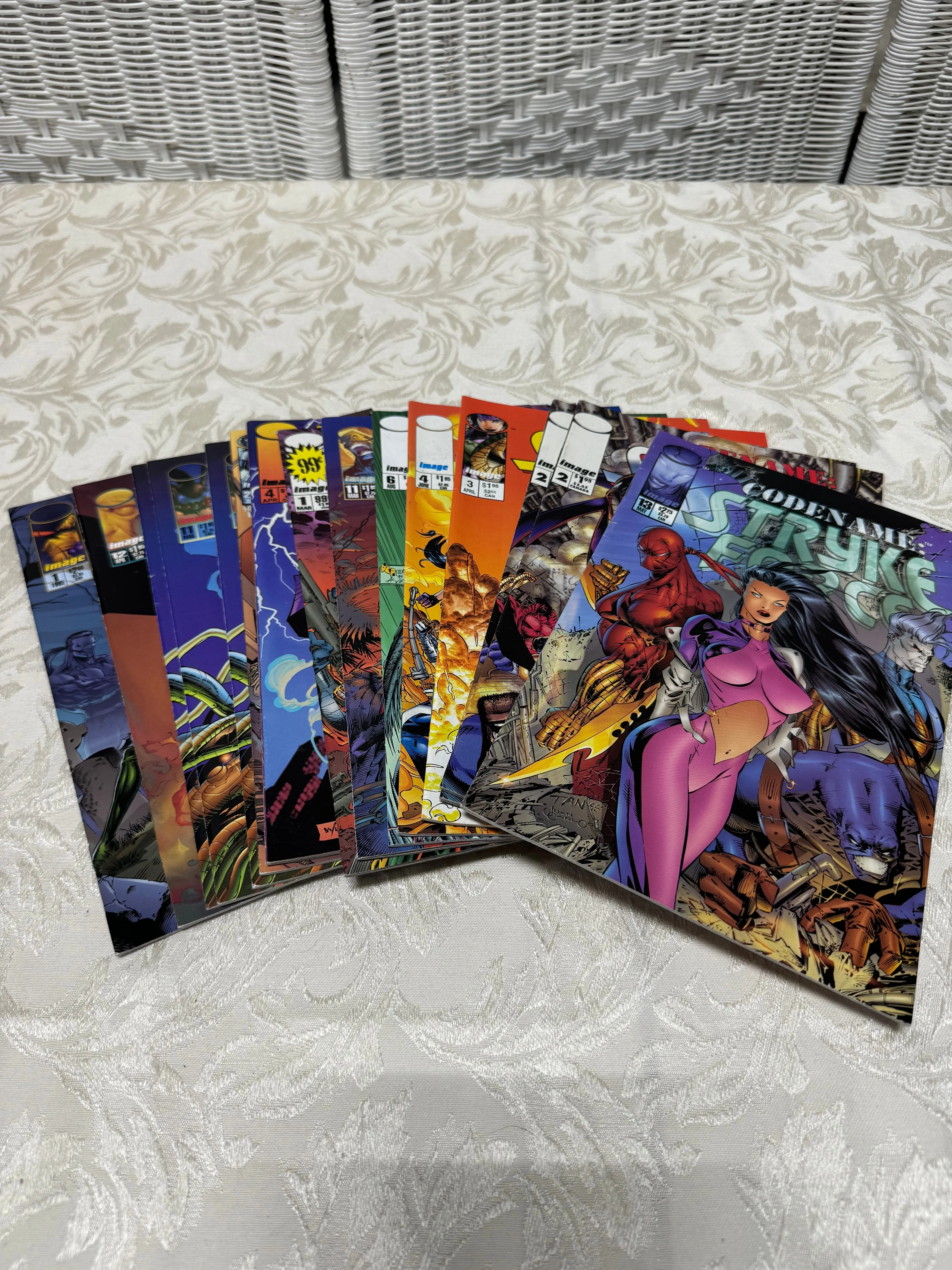 (DD) Lot of 15 Stryke Force & Cyber Force Comics