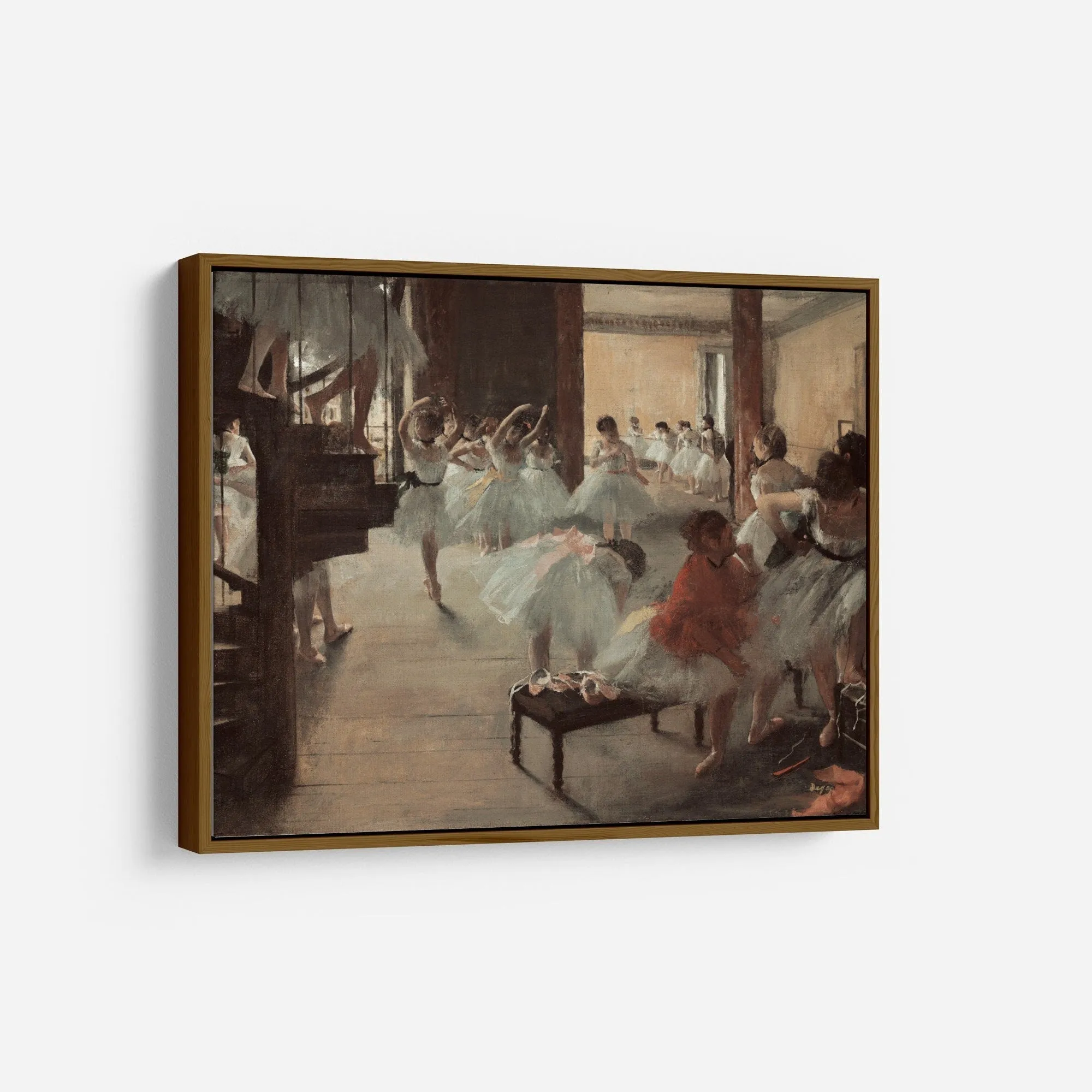 Degas Dance Class Art Print