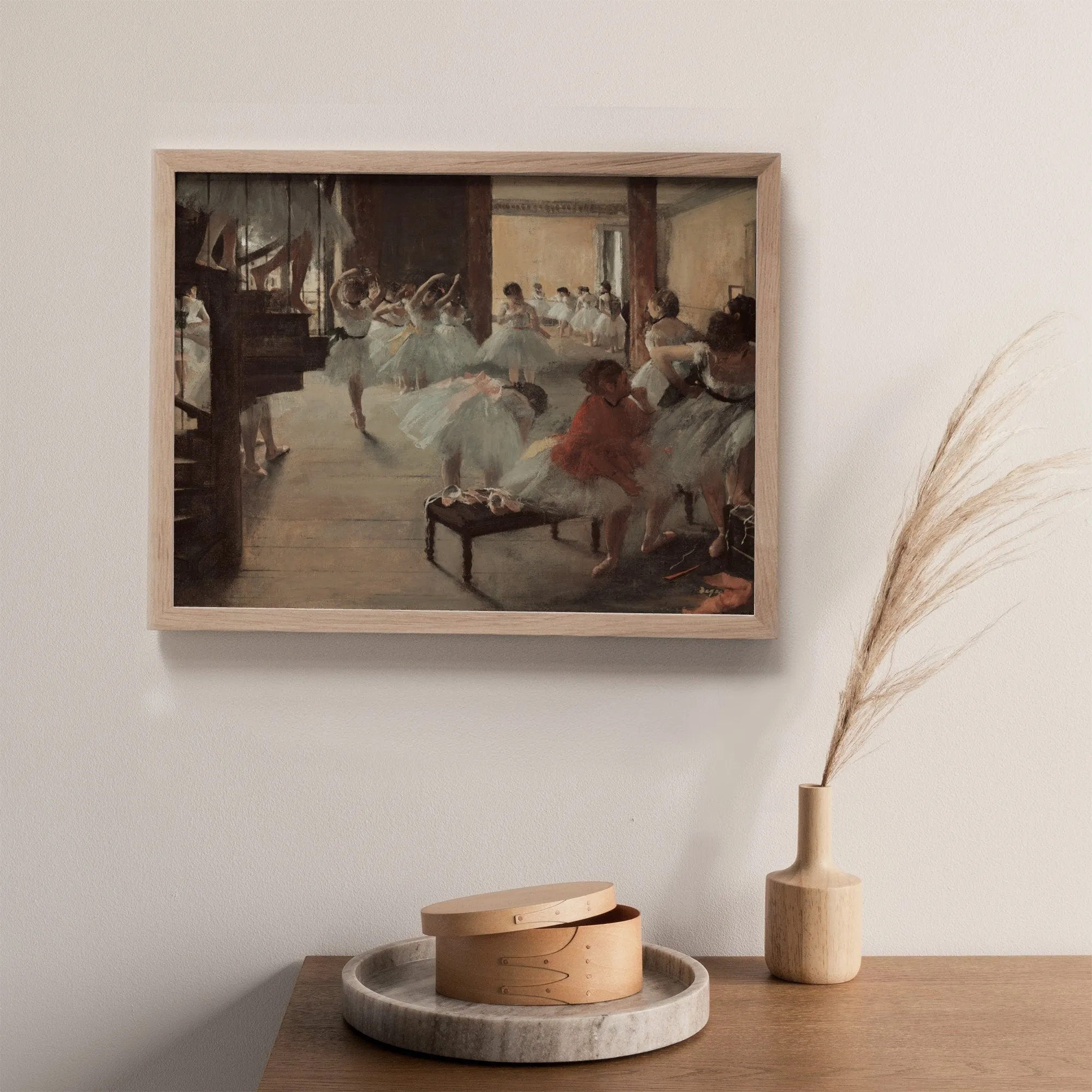 Degas Dance Class Art Print