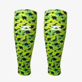 Dino Silhouettes Compression Leg Sleeves