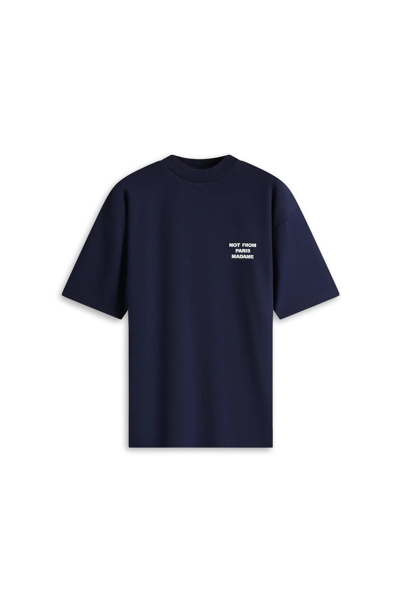 Drôle de Monsieur Slogan Tee - Navy