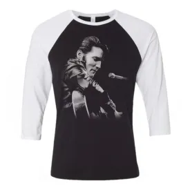 Elvis 68 Special Photo Raglan