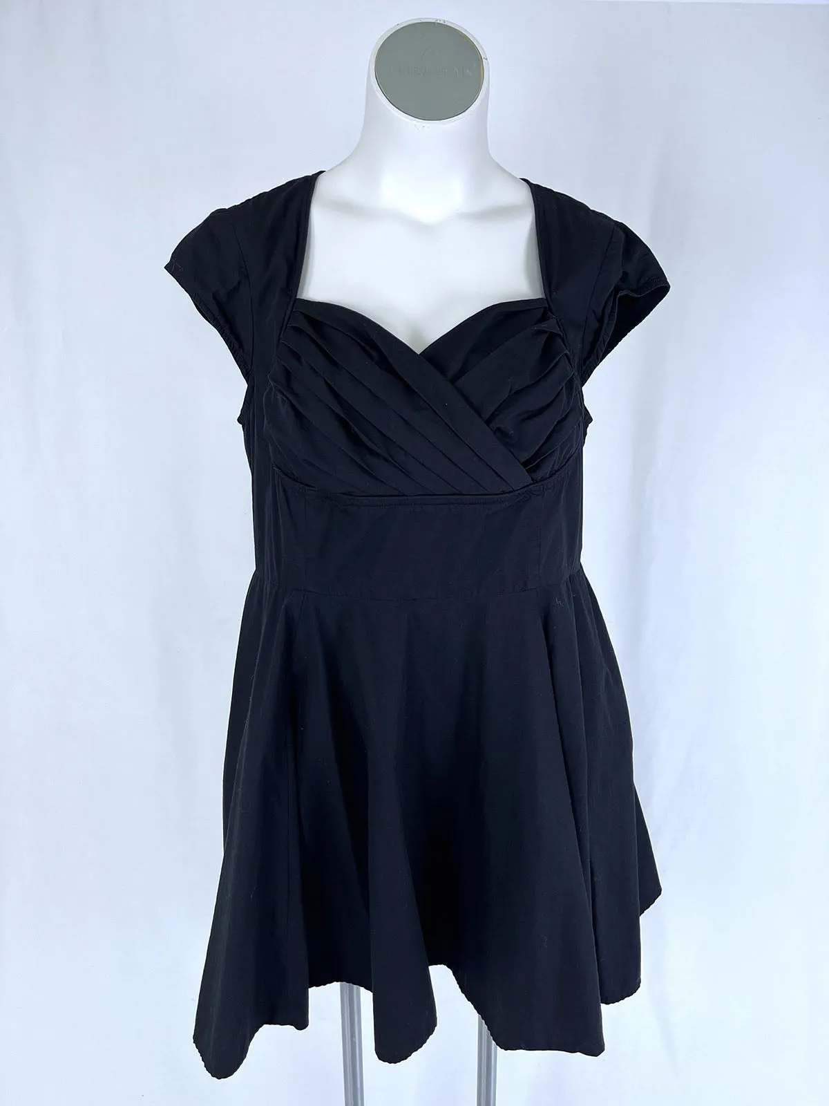 eShakti Size 18W Black Dress