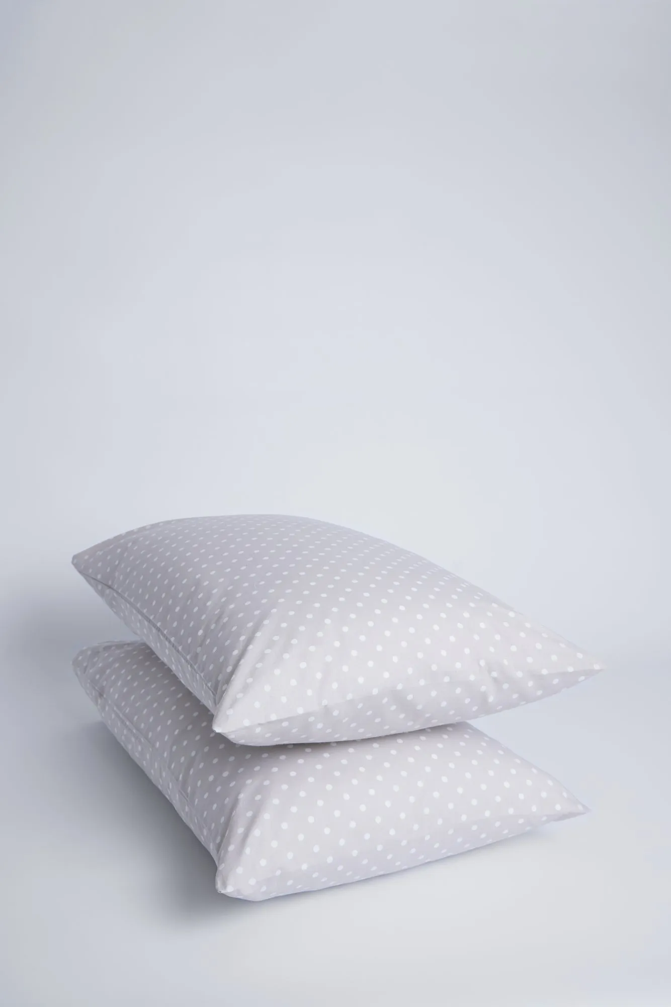 Foxford Nacre Polka Dot Pillowcase