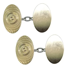 Gold & Silver Cufflinks