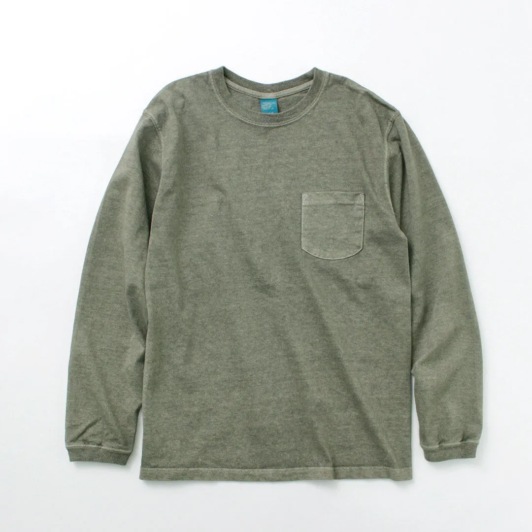 GOOD ON / Long Sleeve Pocket Crew T-Shirt