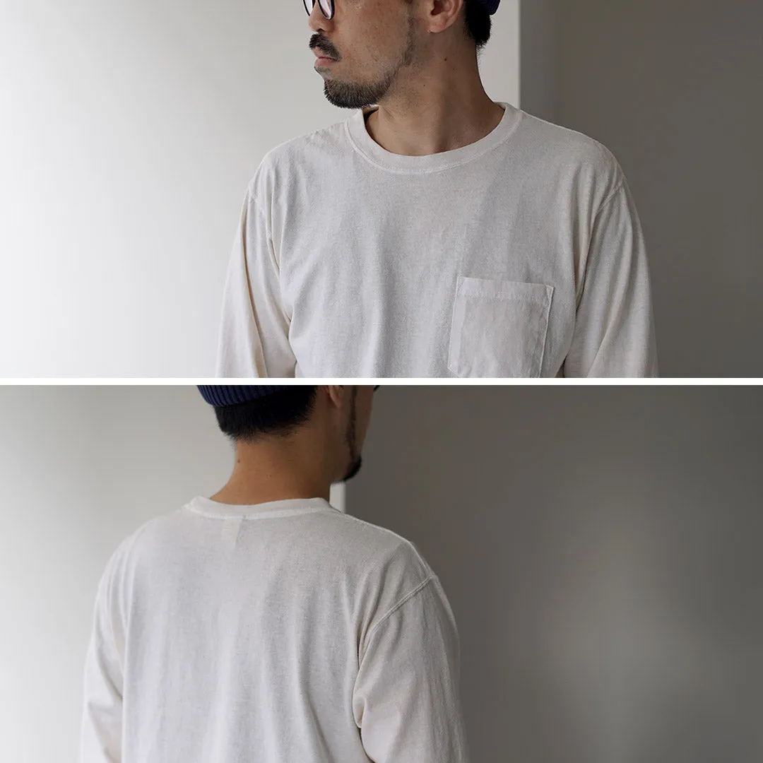 GOOD ON / Long Sleeve Pocket Crew T-Shirt