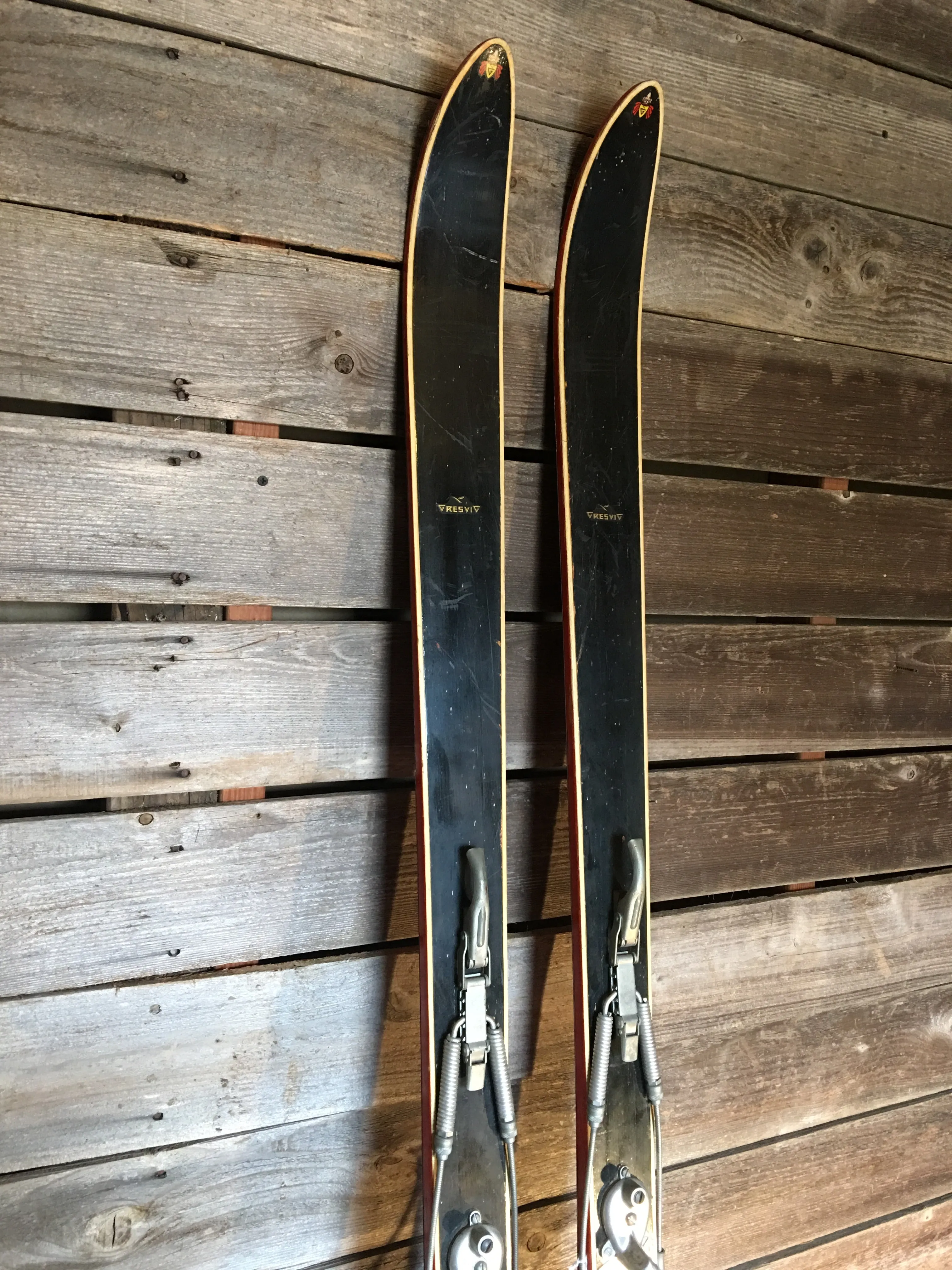 Gresvig 1940s Downhill Skis