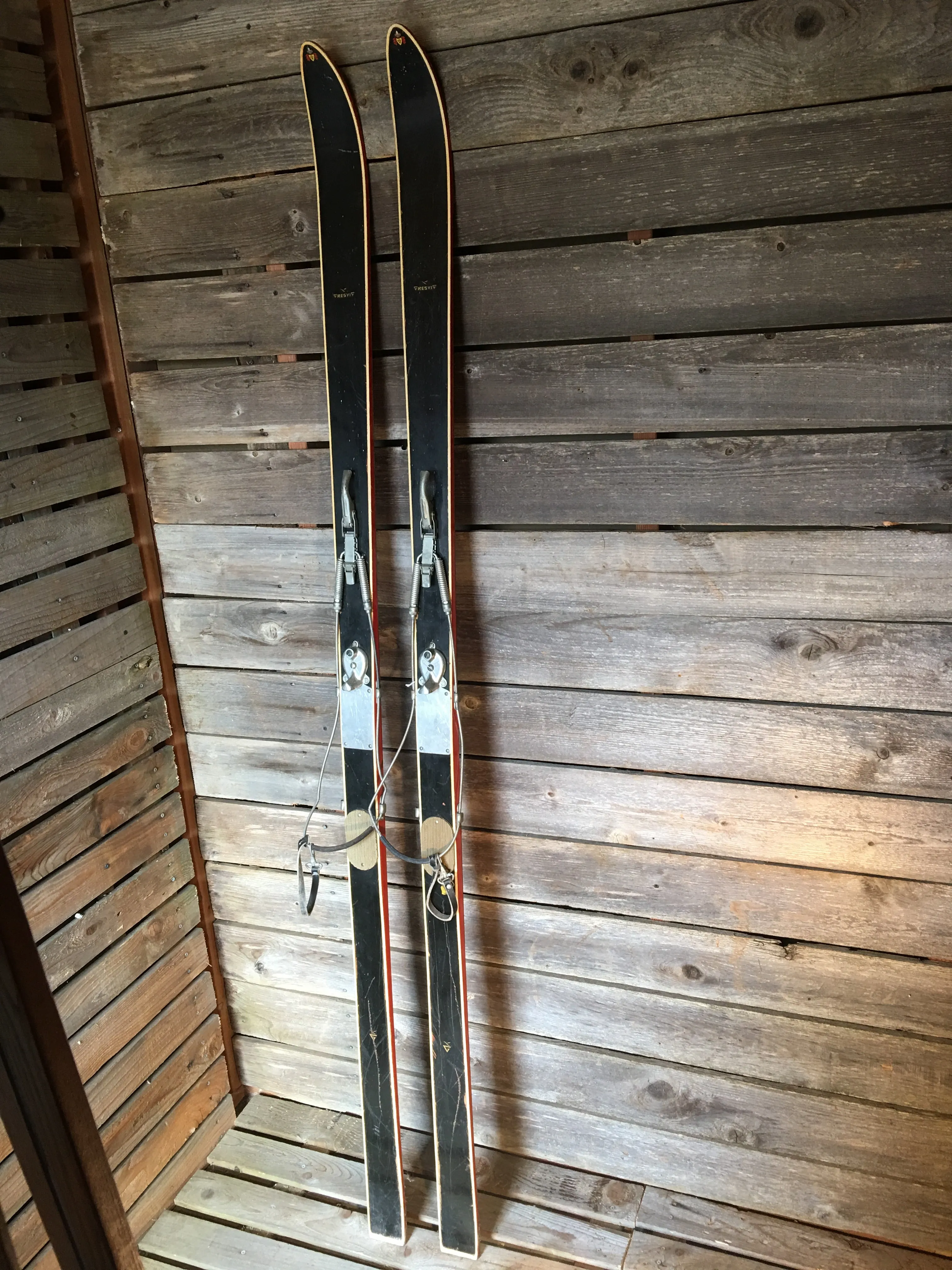 Gresvig 1940s Downhill Skis