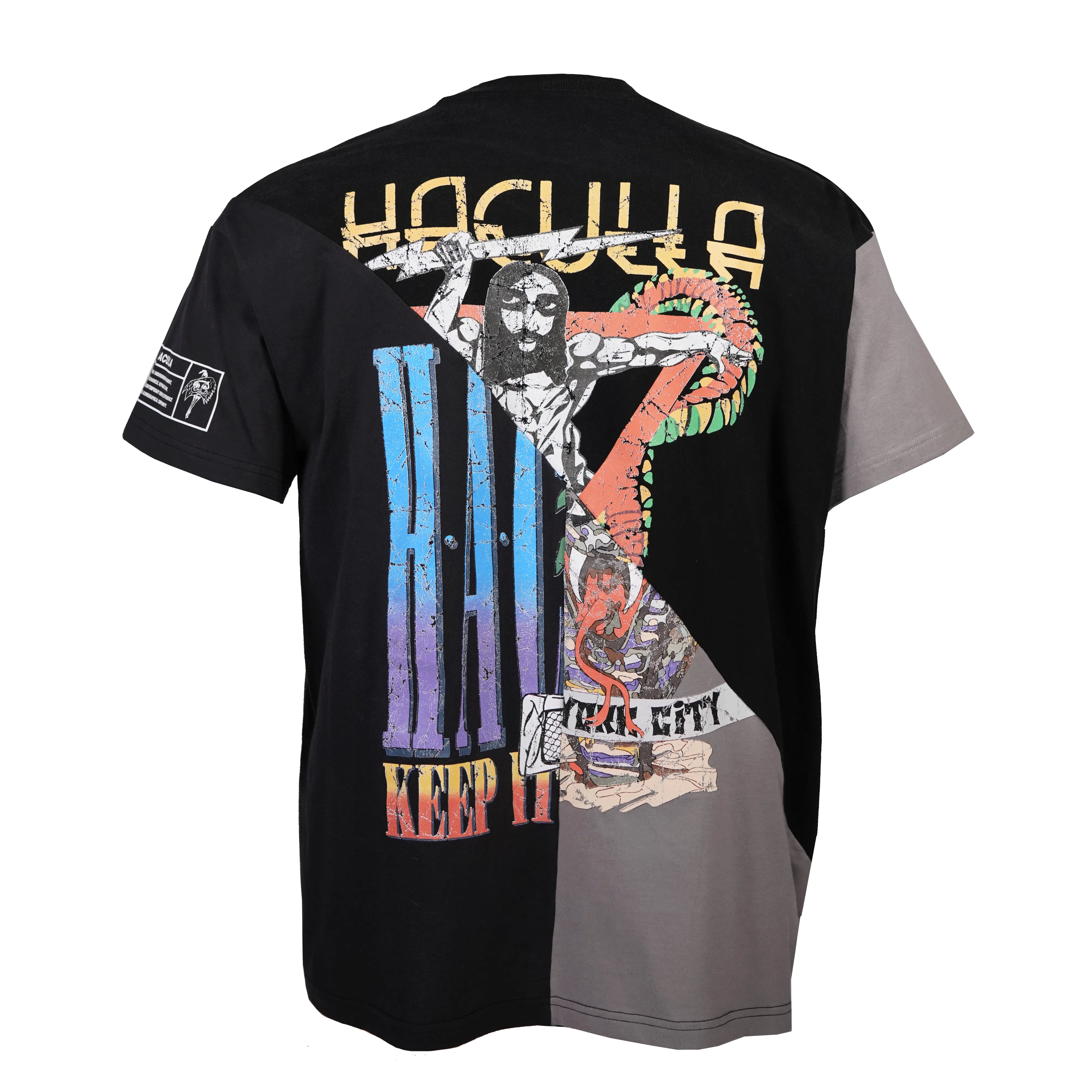 HACULLA IN CONCERT CUT-UP TEE