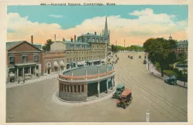 Harvard Square Subway Entrance