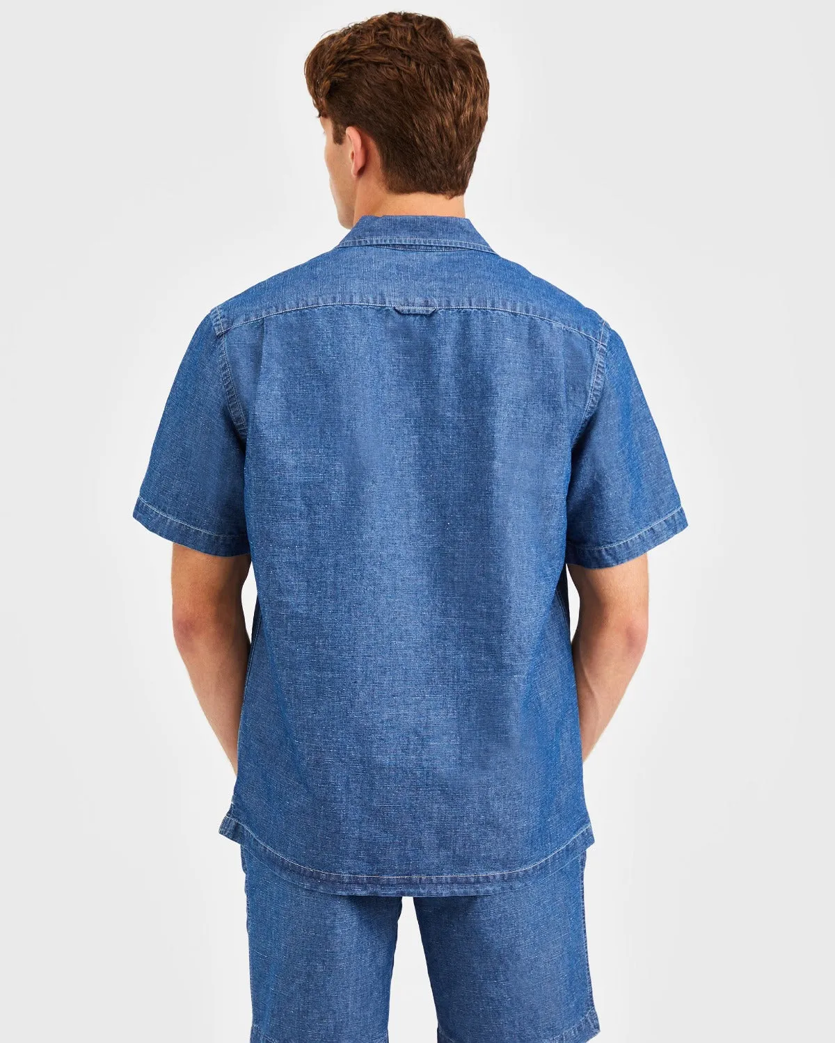 Hastings Garment Dye Chambray Shirt