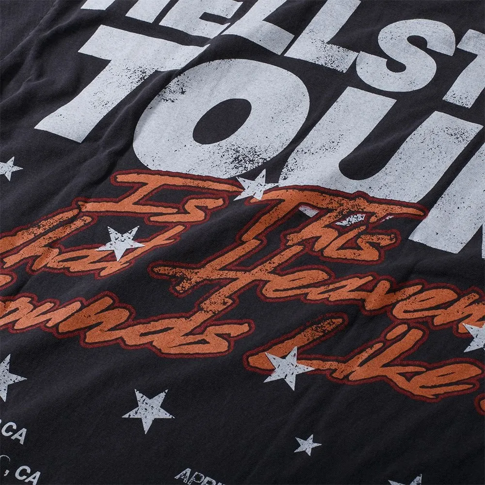 Hellstar Biker Tour Tee Vintage Black