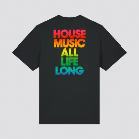 House Music All Life Long Rainbow T-Shirt