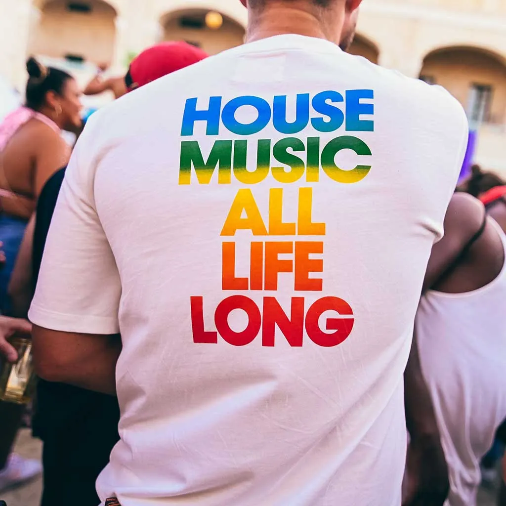 House Music All Life Long Rainbow T-Shirt