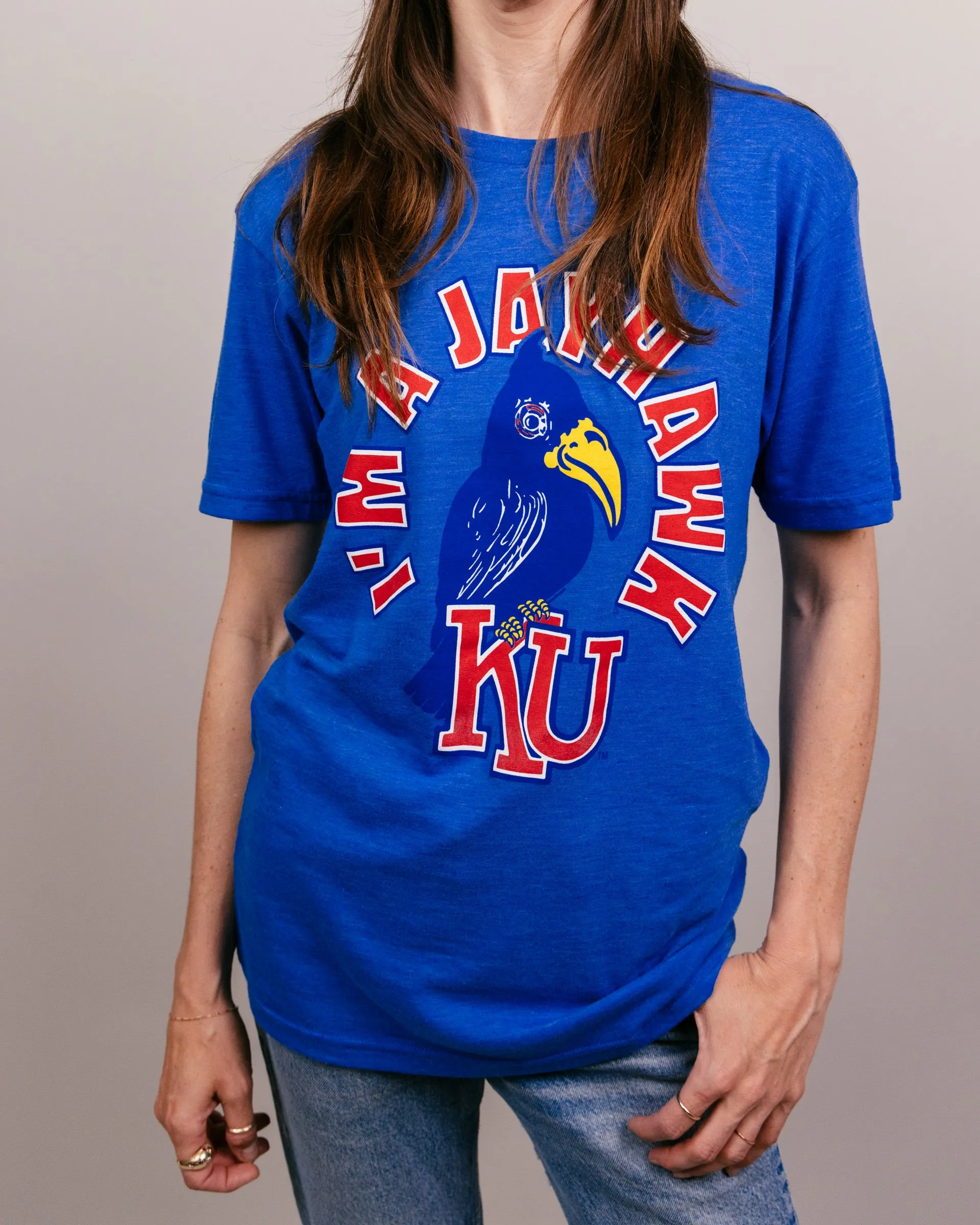 I'm A Kansas Jayhawk Royal Blue T-Shirt