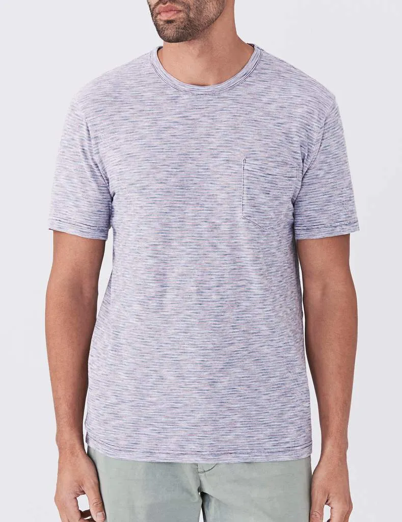 Indigo Pocket Tee - Red Sun Indigo