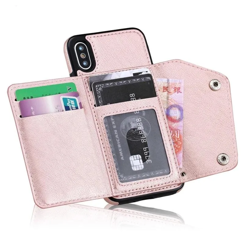 iPhone Leather Wallet Case