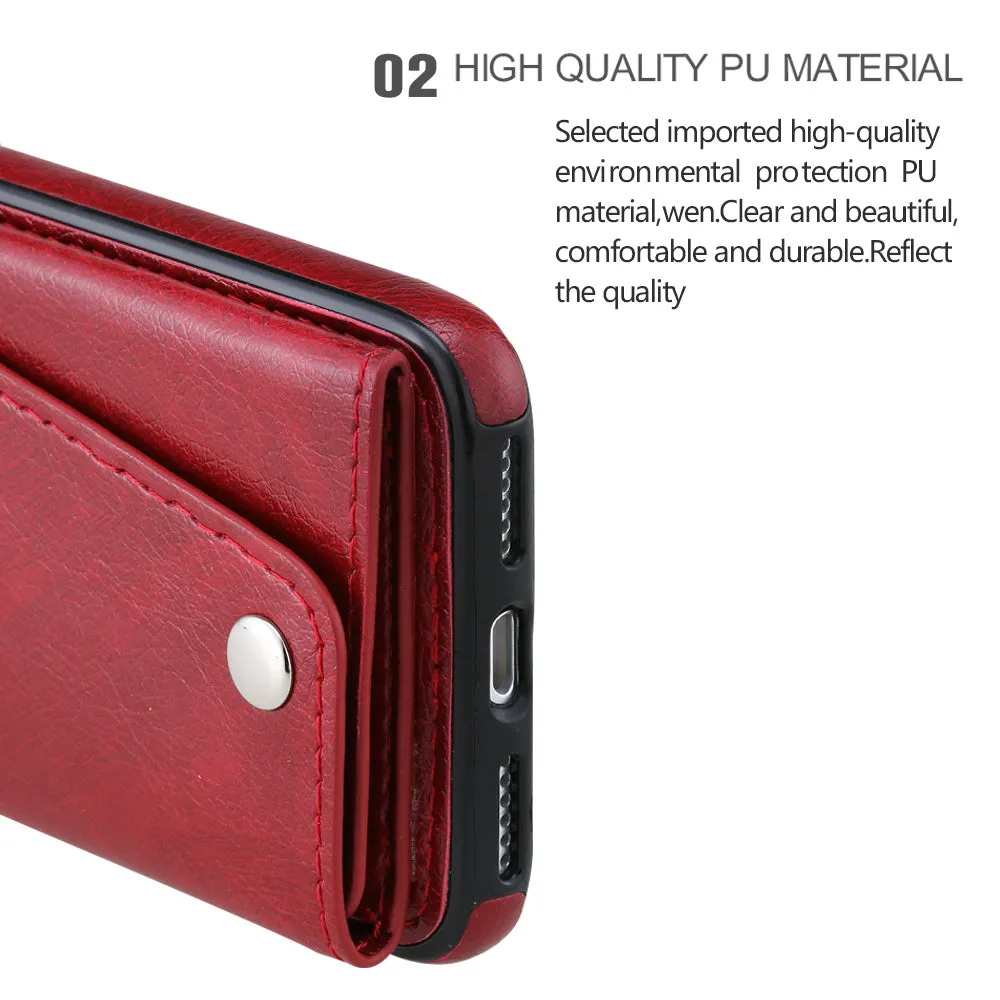 iPhone Leather Wallet Case