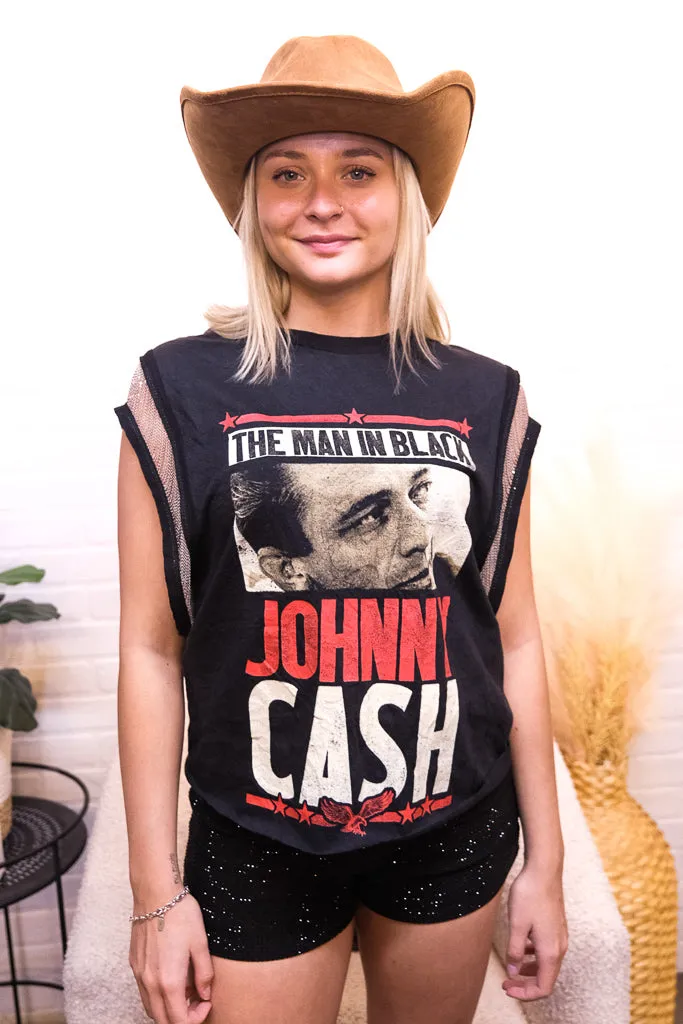 Johnny Cash Double-Sided Chain Tank