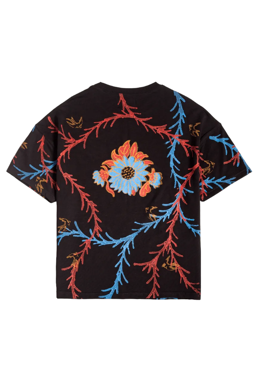 KALAMKAAR HAND BLOCK PRINT T SHIRT