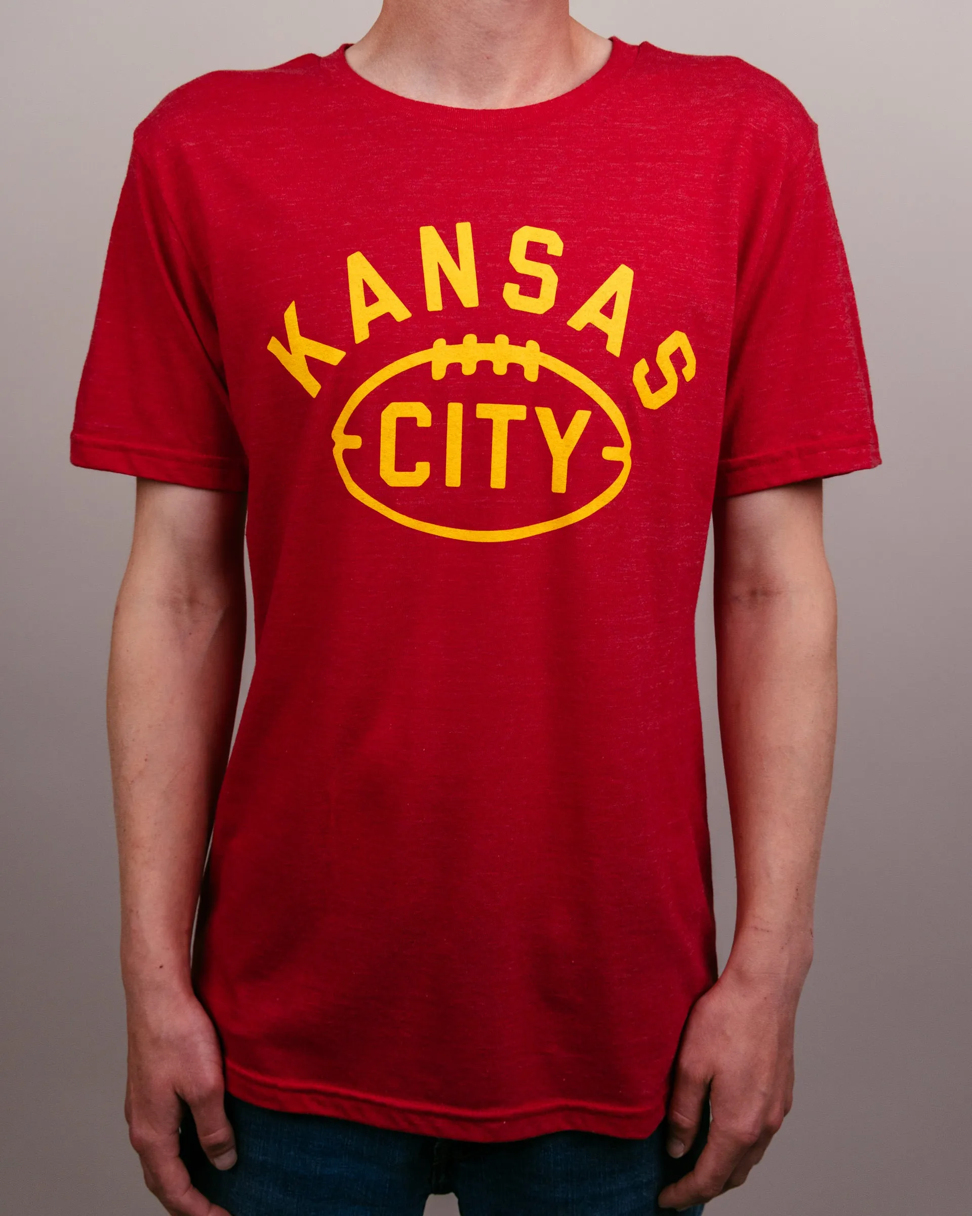 Kansas City Arch Football Red T-Shirt