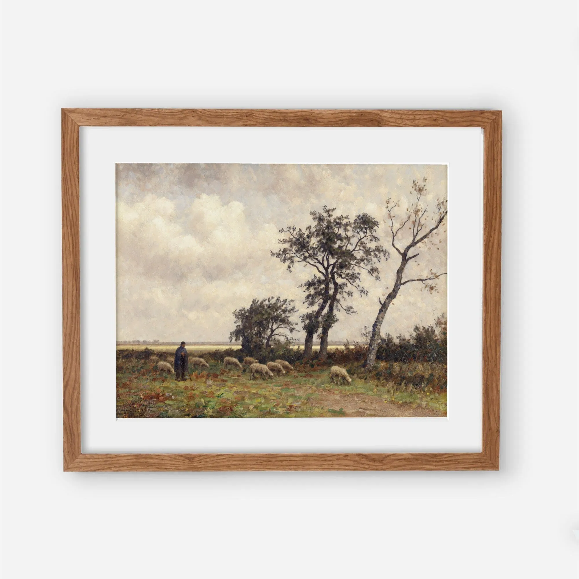 Landscape in Drenthe Wall Art