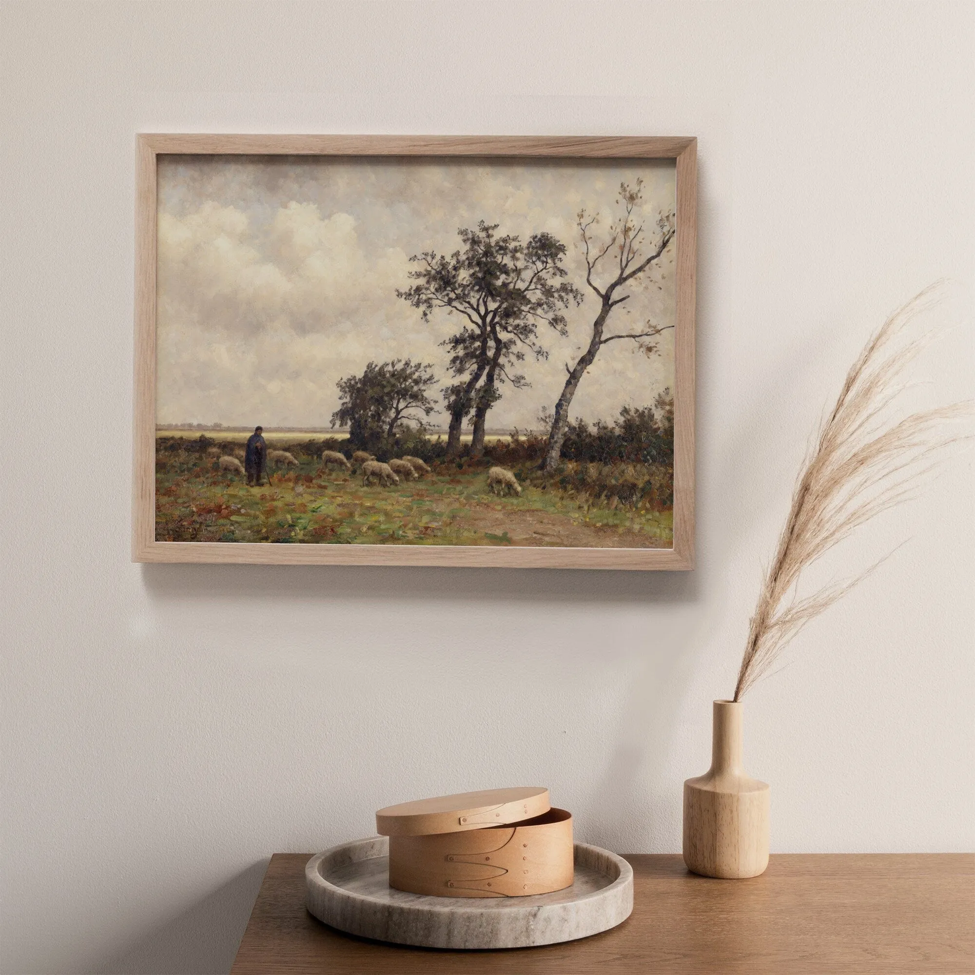 Landscape in Drenthe Wall Art