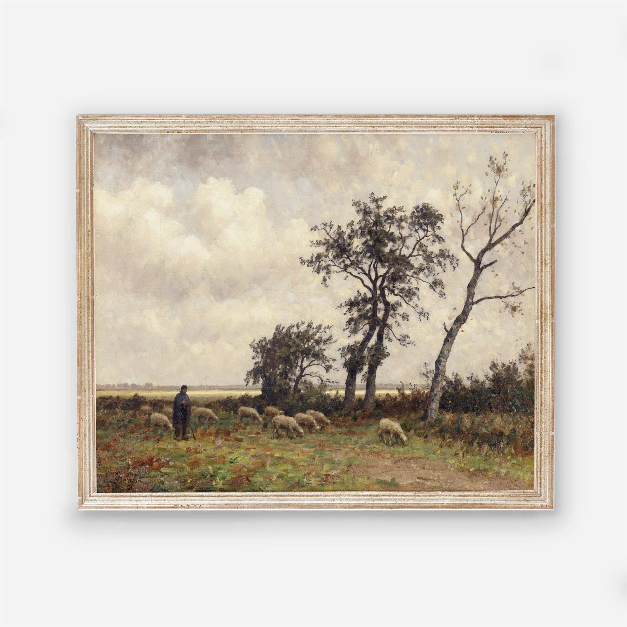 Landscape in Drenthe Wall Art