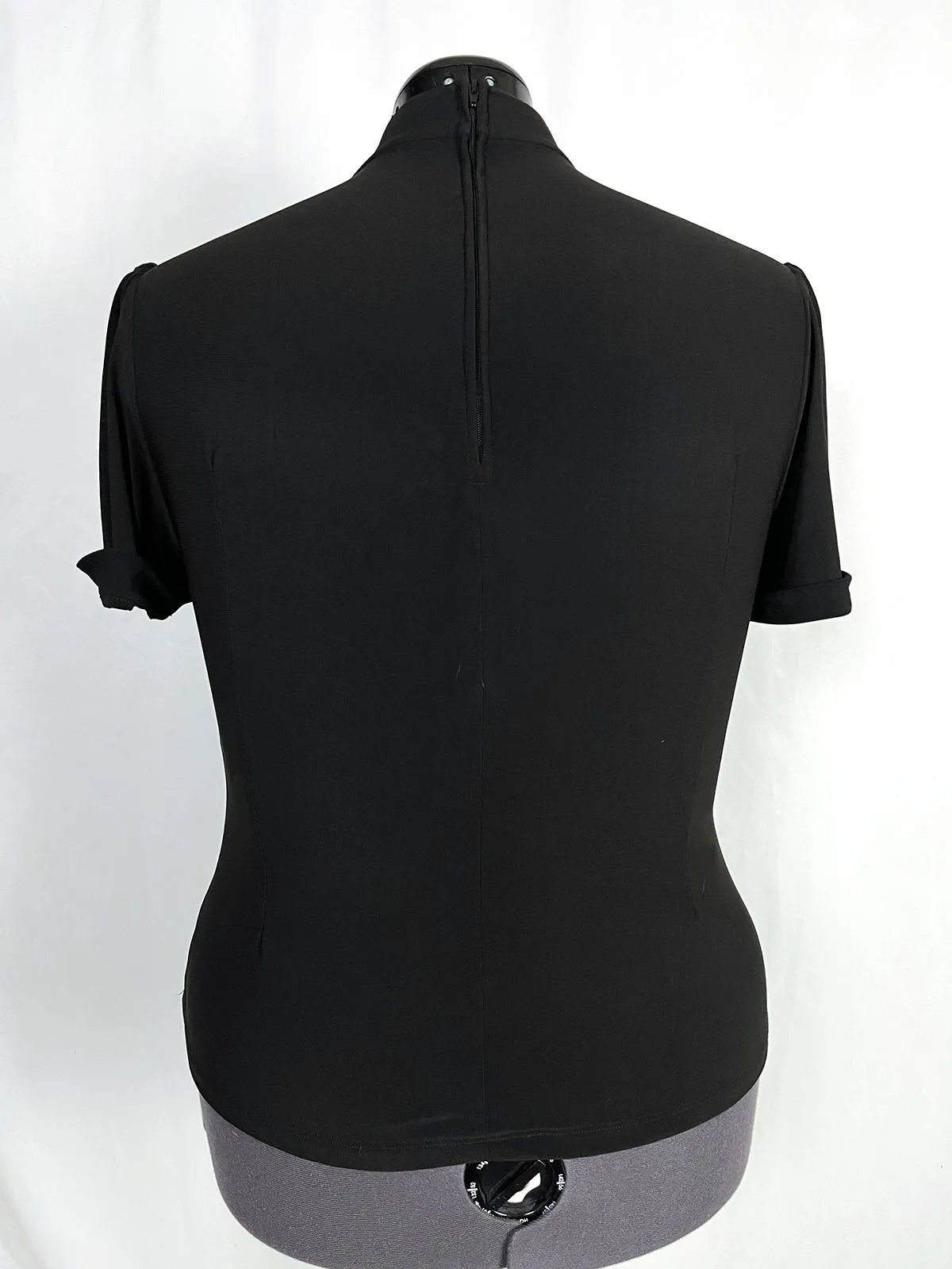 Laura Byrnes Size 2X (20/22) Black Shirt