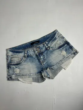 Light blue denim mini / micro short y2k vintage (S)