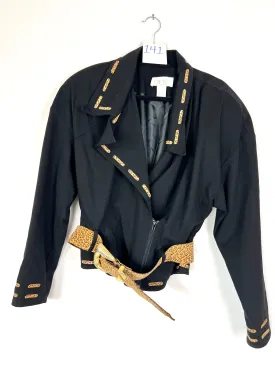 Live: 141 Vintage Cache' Belted Jacket