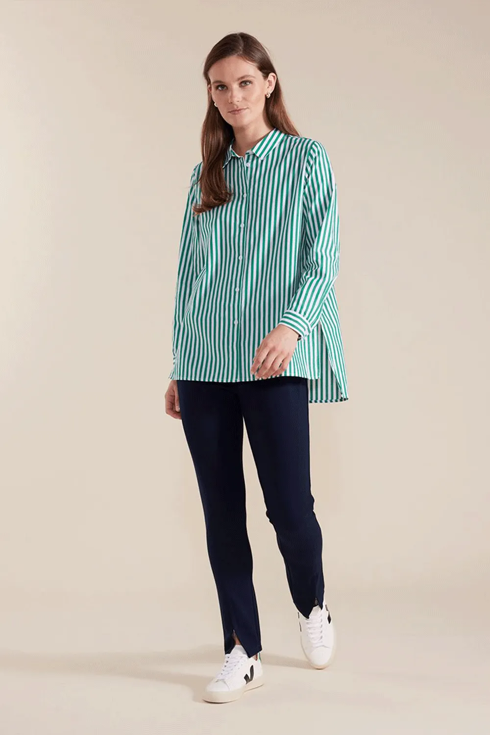 Marco Polo - YTMW44638 L/S Essential Stripe Shirt