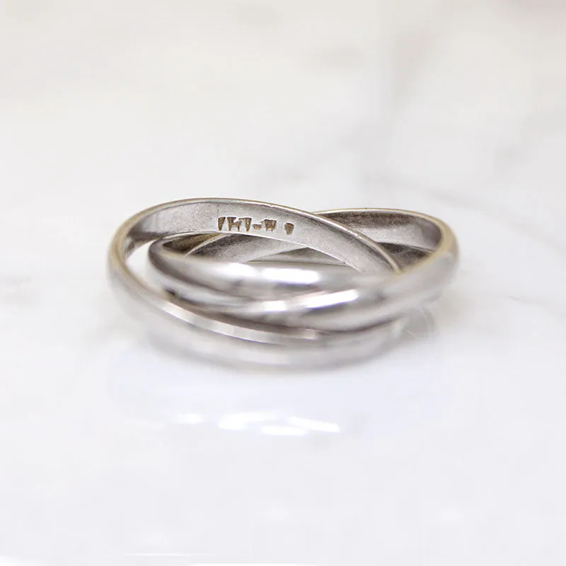 Mexican Sterling Silver Rolling Ring