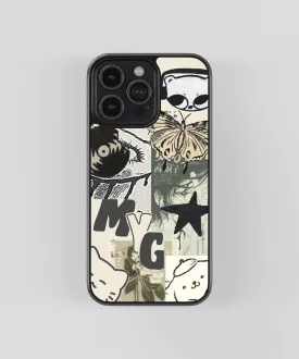 Min Yoongi Vintage Glass Phone Case Cover