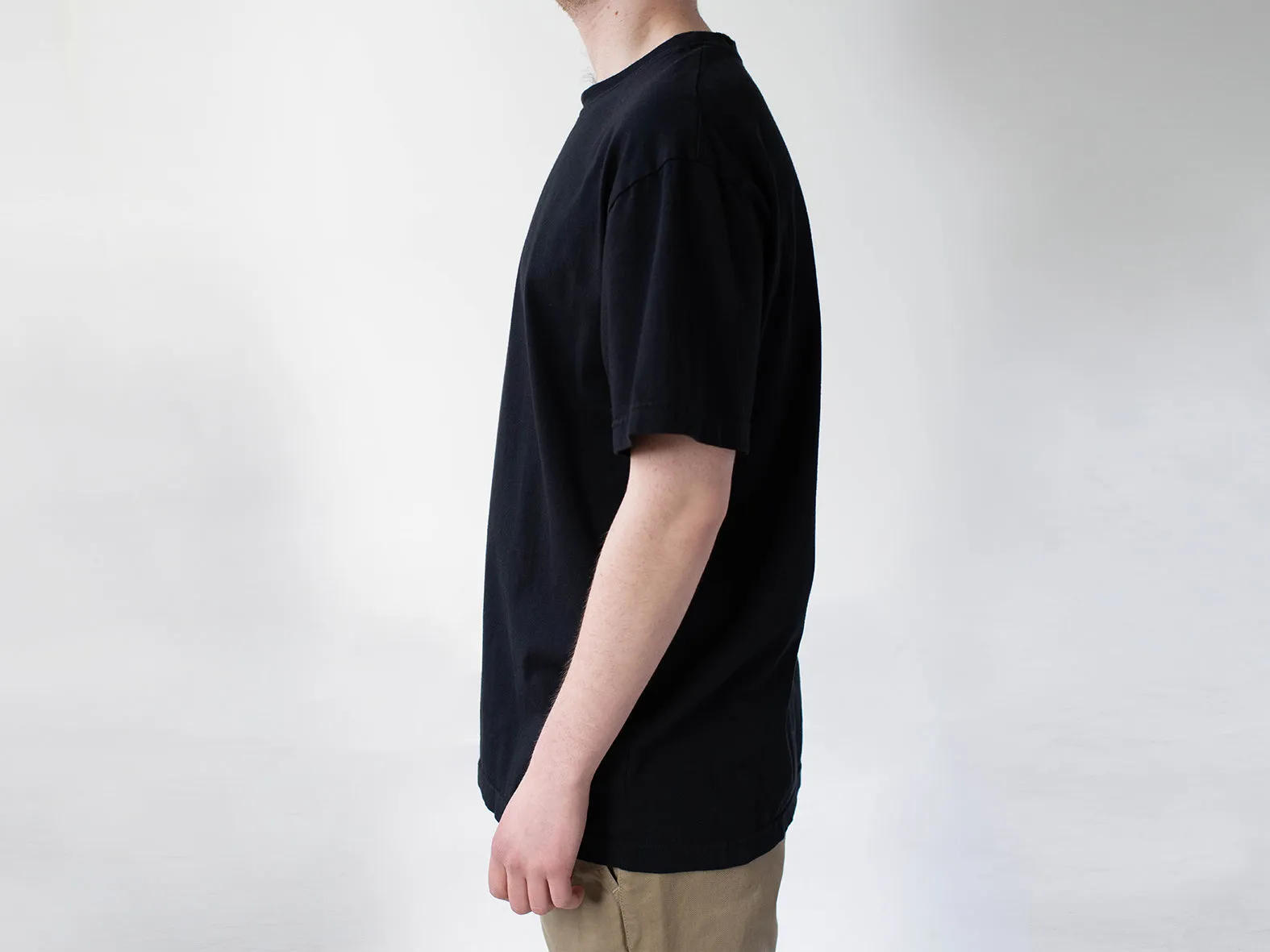 Nº A. OVERSIZE FIT TEE. BLACK.