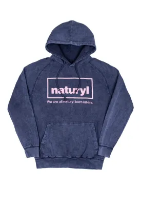 Naturyl Vintage Denim Hoodie by Niykee Heaton