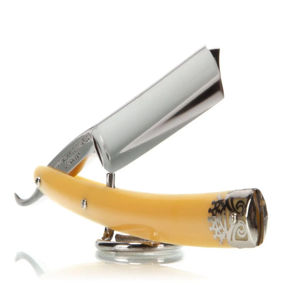 NOS Otto FROMM Straight Razor - # 50 Red Head