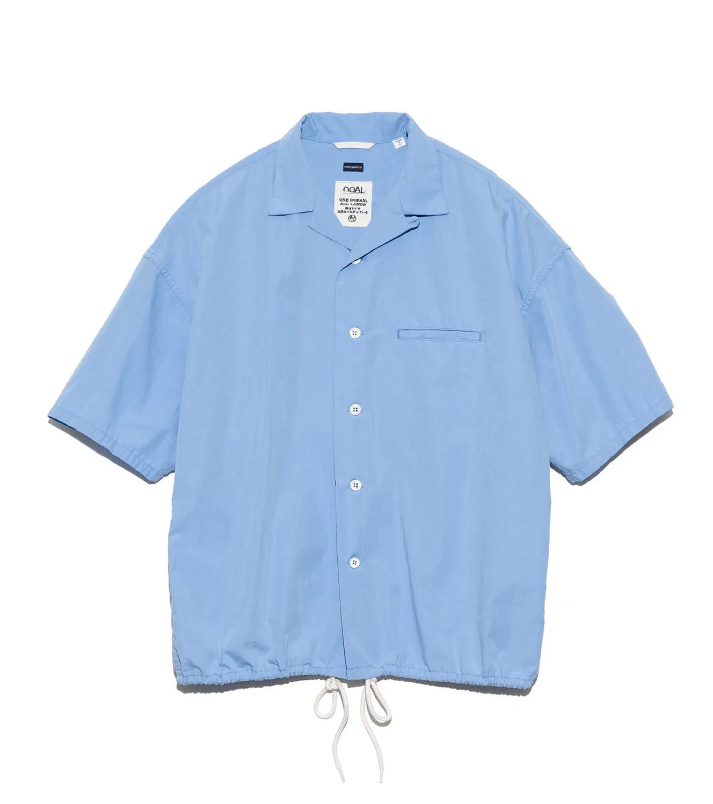 Open Collar S/S Shirt