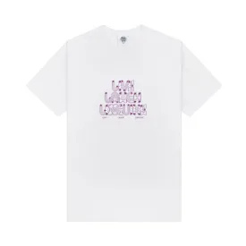 Other Side Store 'Live Laugh Linguine' Tee - White