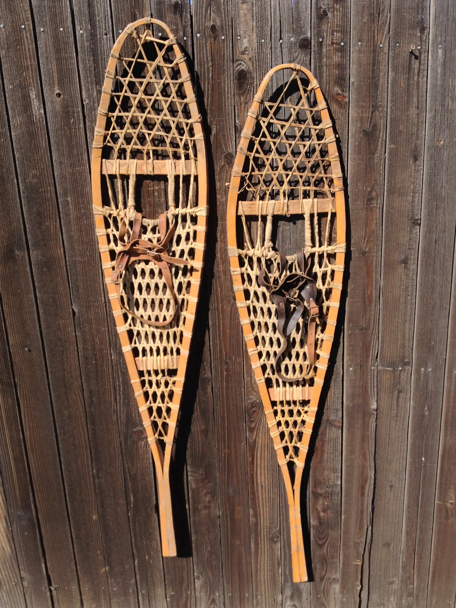 Pickerel Style Canadian Snowshoes