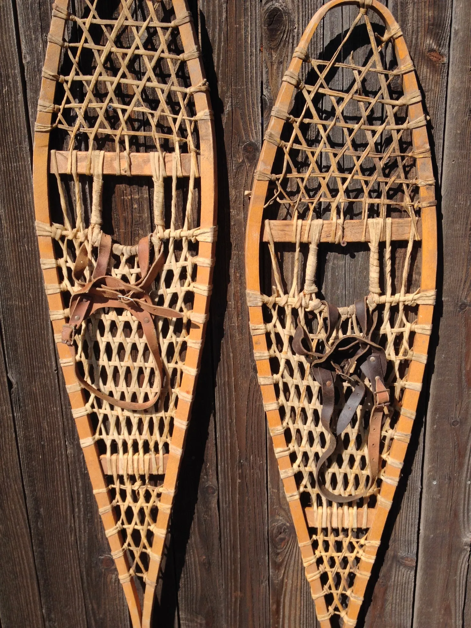 Pickerel Style Canadian Snowshoes