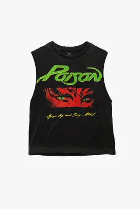 POISON OPEN UP & SAY AHH VINTAGE TANK