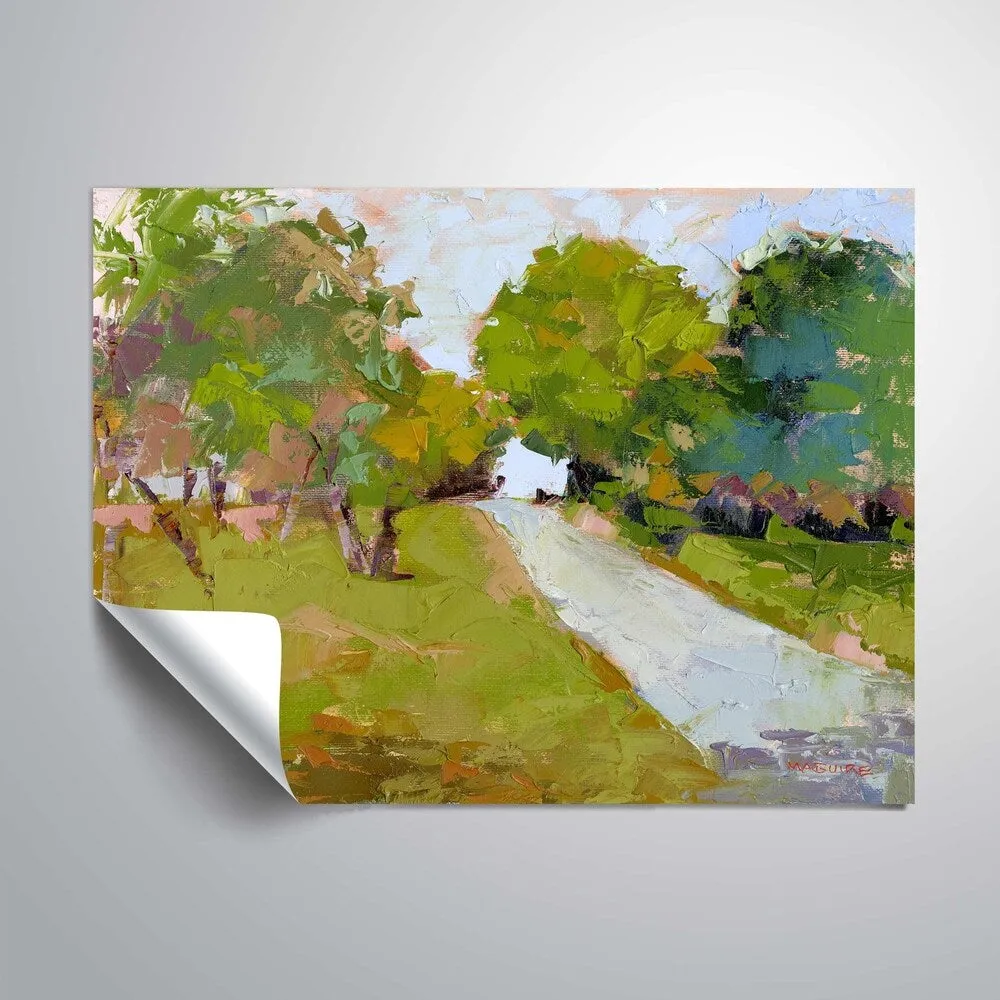 " Quiet Path" Removable Wall Art Mural