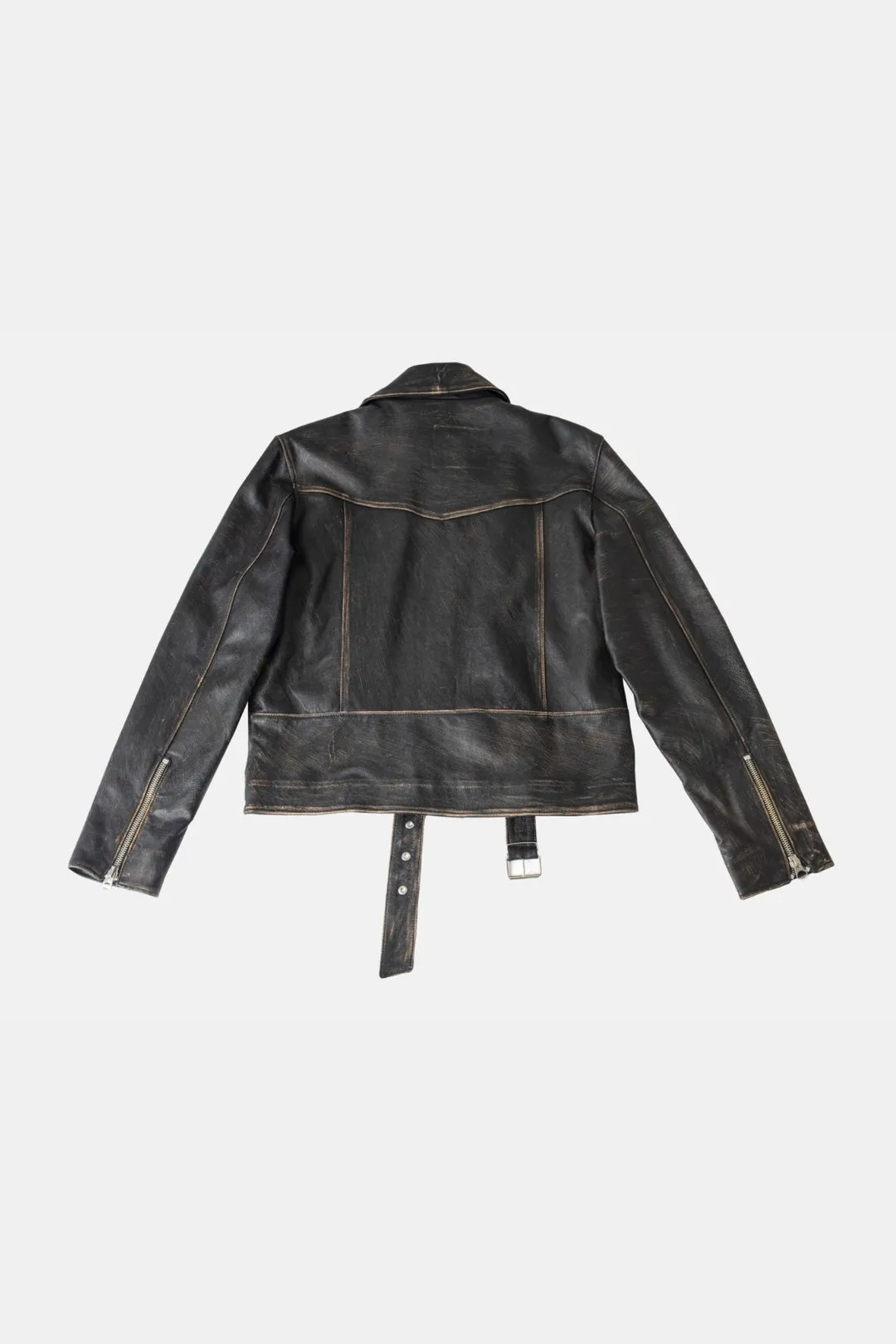 "AGED EFFECT" Motorcycle Jacket